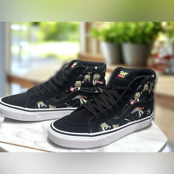 Vans x Disney Toy Story Sk8 Hi Buzz Lightyear Sneakers Limited Edition Size 6 Me - Picture 7 of 16